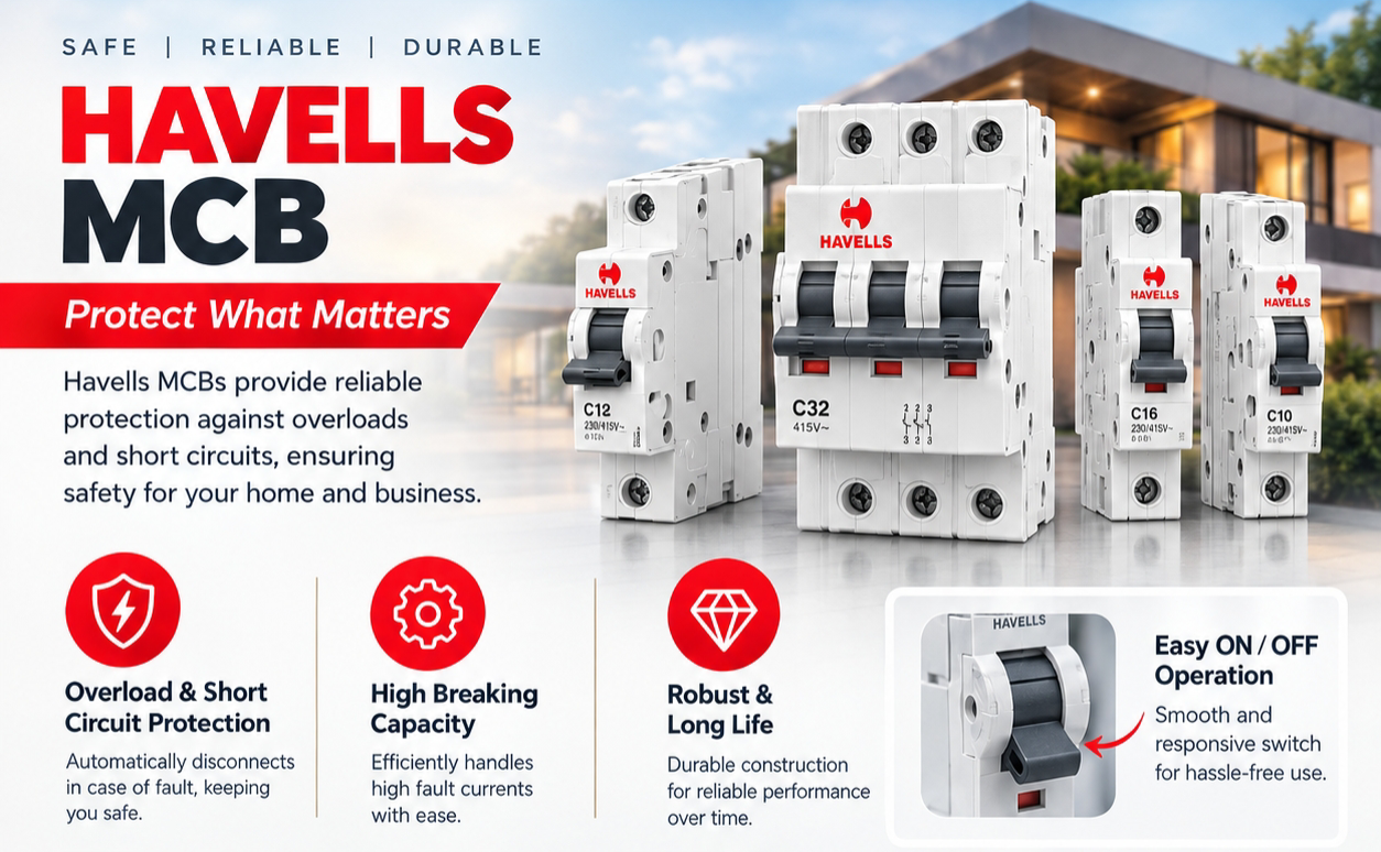 Havells electrical switchgear solutions
